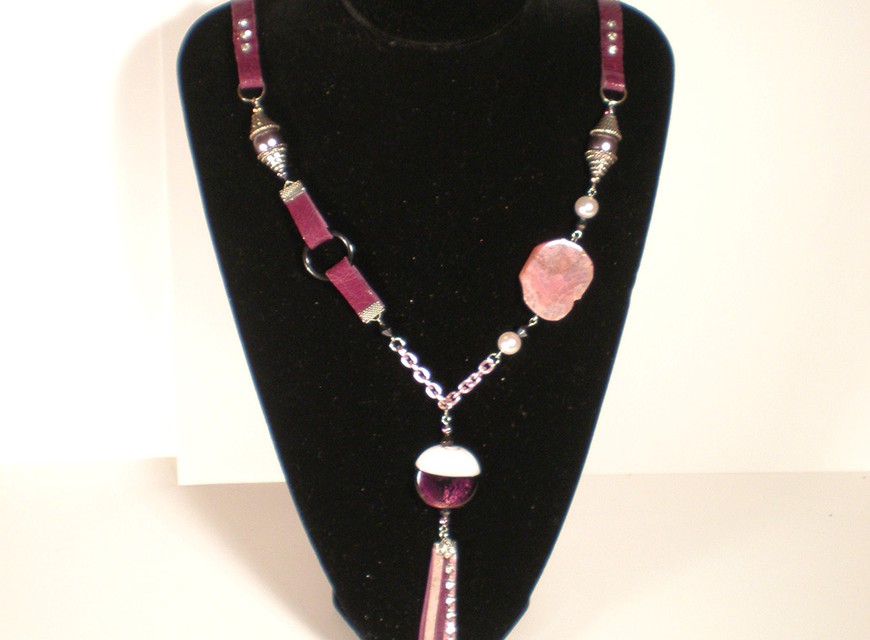 Ketting Funky Roze