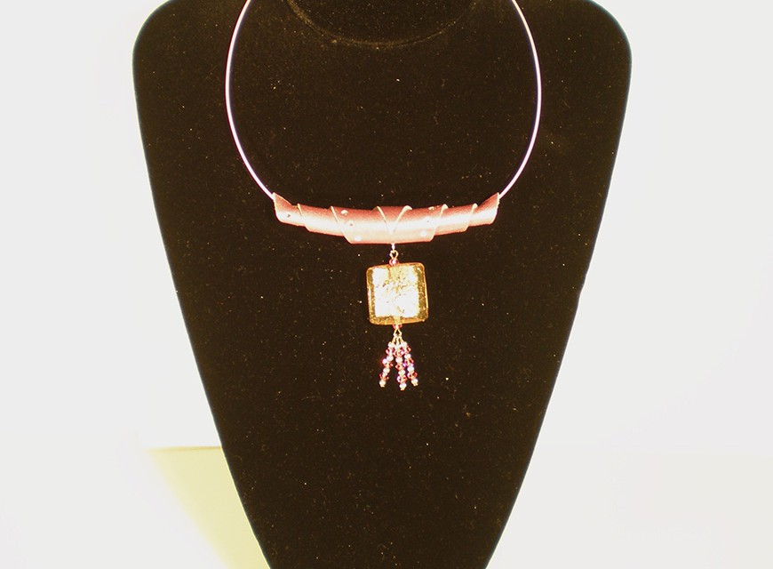 Ketting Spang Roze