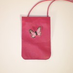 Tas Veren Vlinder Roze Voorkant